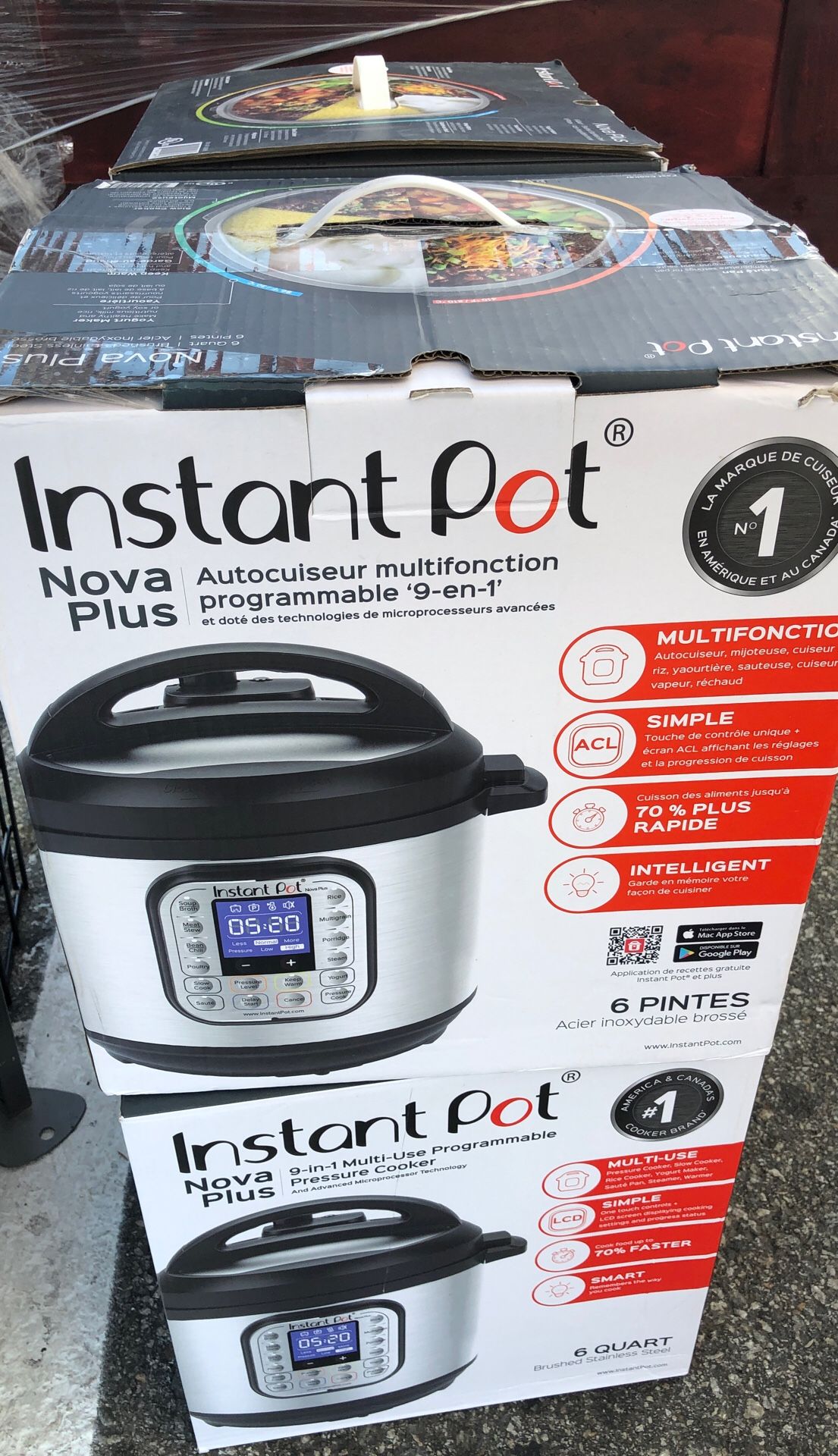 Instant pot nueva 6qt