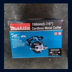 Makita XSC02Z 18V LXTR Lithium-lon Brushless Cordless 5-7/8" Metal Cutting Saw, Tool Only