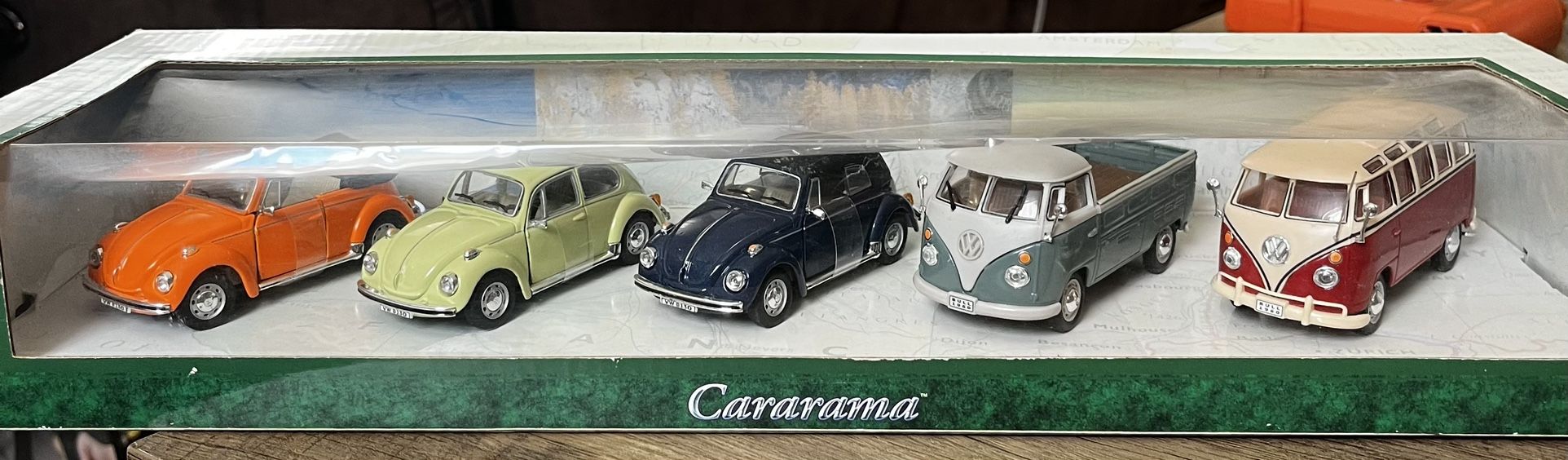 Vintage Volkswagen Toy Car Set