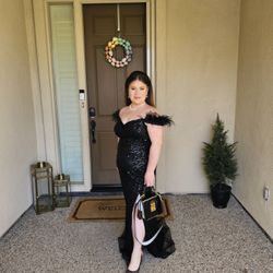 Cinderella Divine Formal Black Dress Prom 