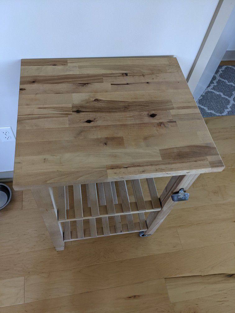 FREE IKEA Kitchen Wooden Cart