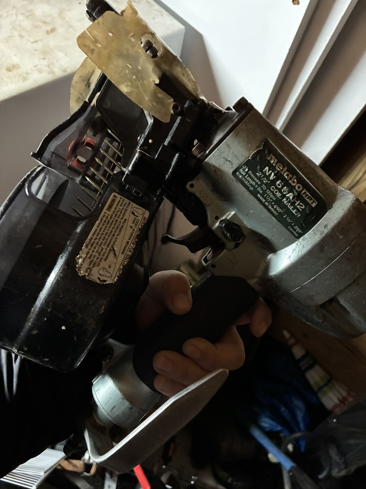 Metabo siding Nail Gun 