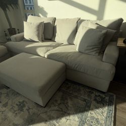 Modern Gray Couch 