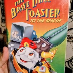 Disney The brave Little toaster to the rescue VHS