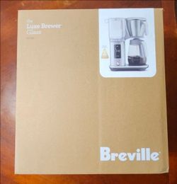 Breville The Luxe Drip And Cold Brew Coffe Maker Glass BDC415 New