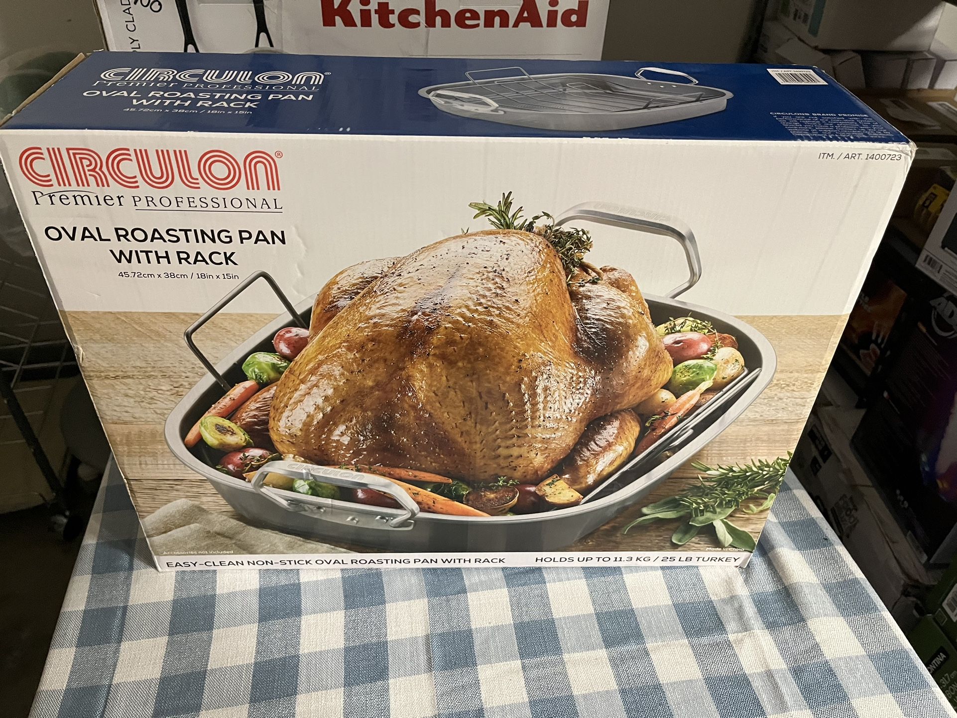 Circulon Premier Professional Roaster and Rack 18" × 15" $47.95 0 3 reviews