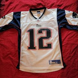 Tom Brady Rebook Patriots Jersey Size Adult M