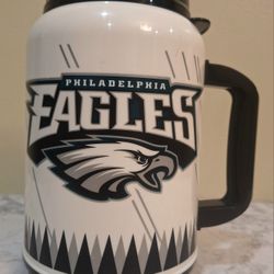 PHILADELPHIA EAGLES 2003 SEASON PLASTIC JUG  - 9" TALL