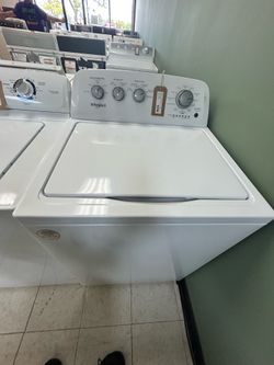Whirlpool white stainless tub washing machine great condition