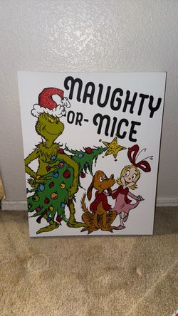Grinch canvas