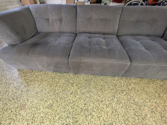 Grey Couch, large size very comfortable