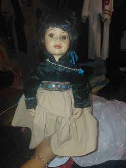 Vintage porcelain dolls