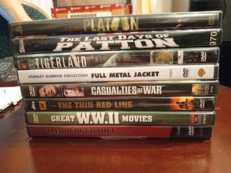 8  DVD Of War - Use One Time Only  - Pick Up Only 