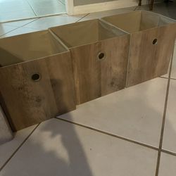Cubby storage Containers