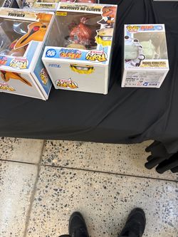 Naruto Shippuden Funko Pop Lot of 4