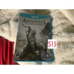 Assassins Creed Nintendo Wii U