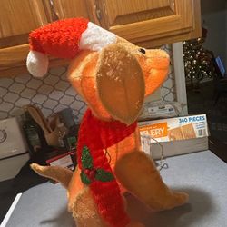 Light Up Dog Christmas 