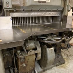 Seybold 45” paper Cutter