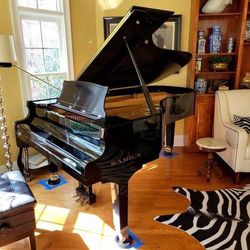 Samick Concert Grand Piano - 7’4 High Gloss Polished Ebony - Like New