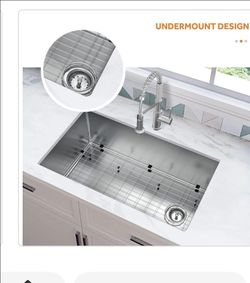Stainless Steel Undermount Kitchen Sink