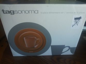 New 16 piece dinner set from Ashley's