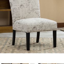 2  X Fabric Accent Chair