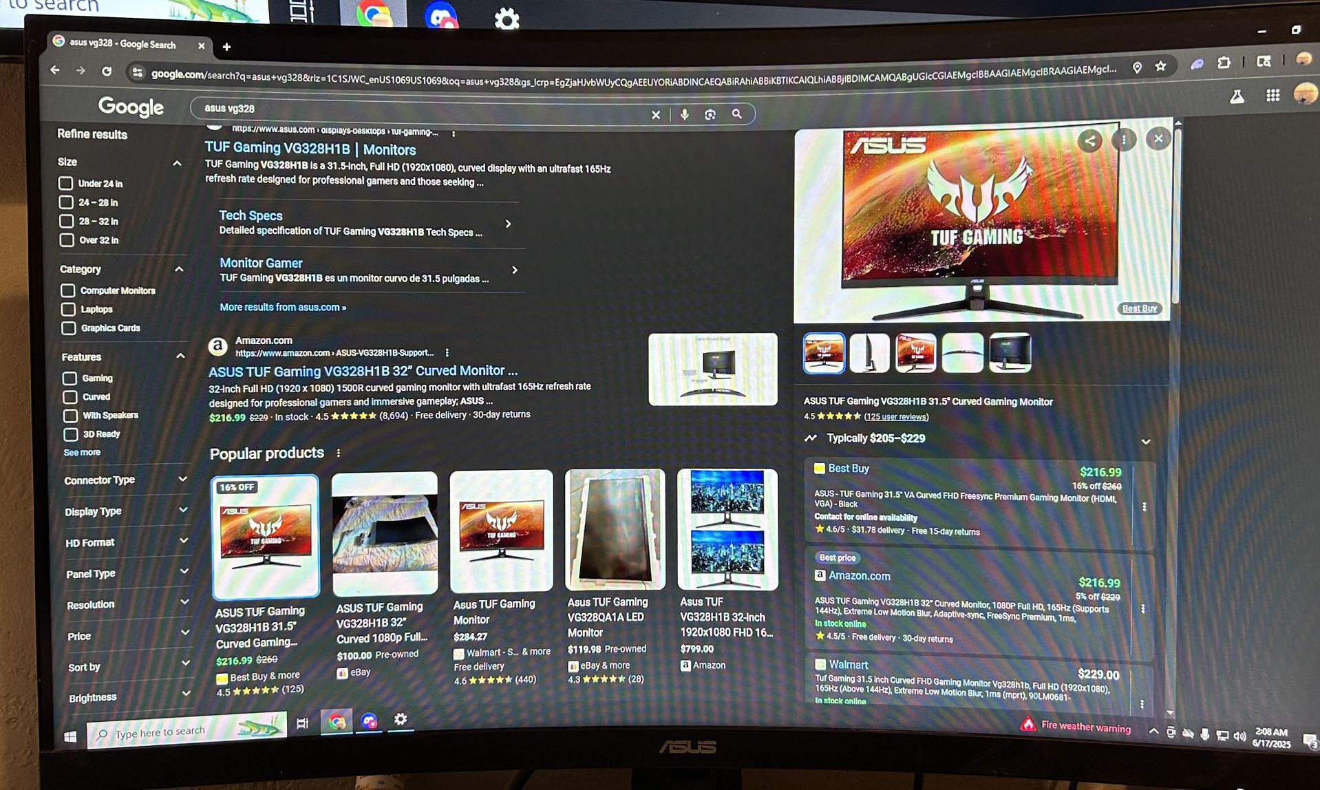 Asus 165hz Monitor