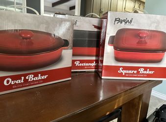 Square, Rectangle, And Oval Baking Dishes