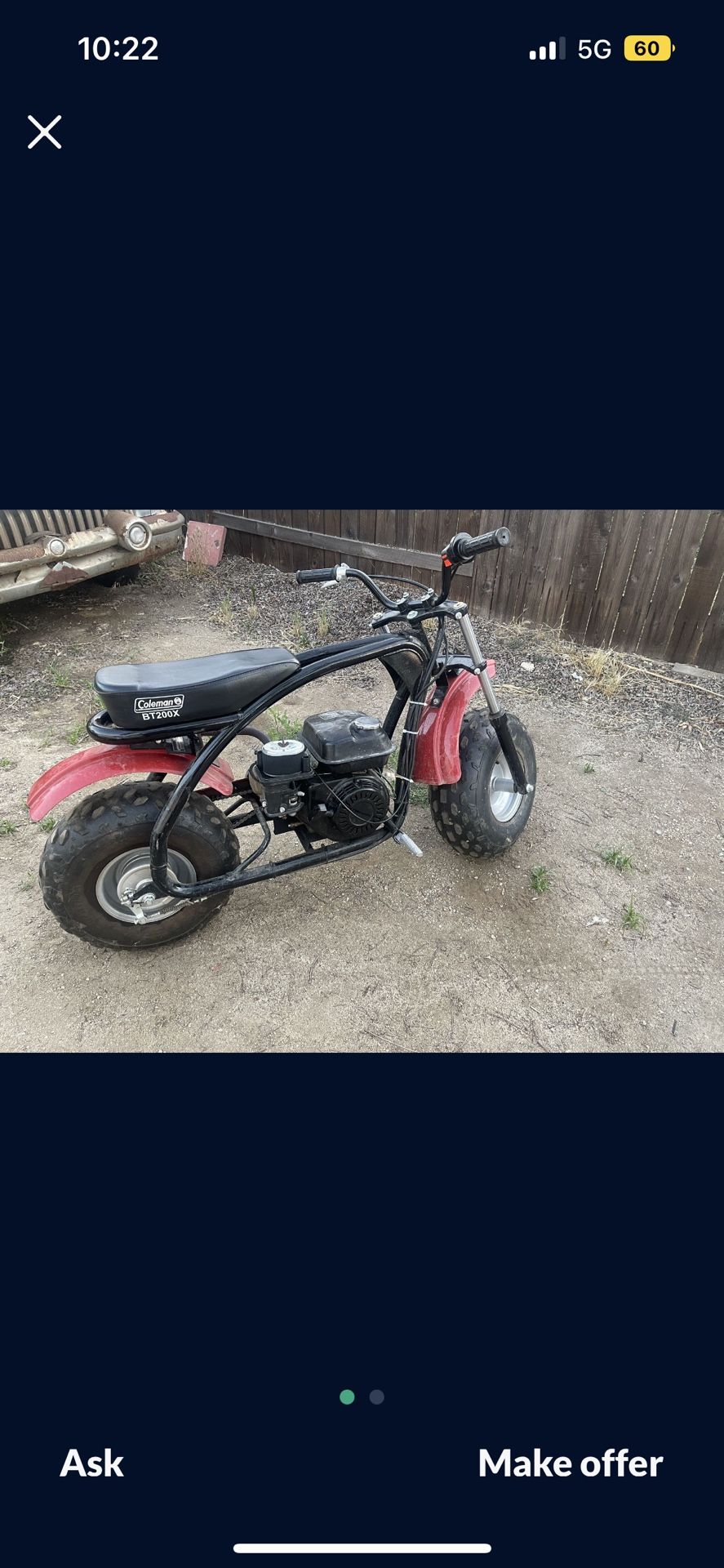 mini-bike-coleman-200x-for-sale-in-pomona-ca-offerup