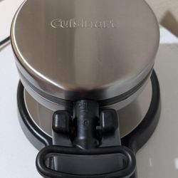 Cuisinart Round Flip Belgian Waffle Maker Non-Stick
