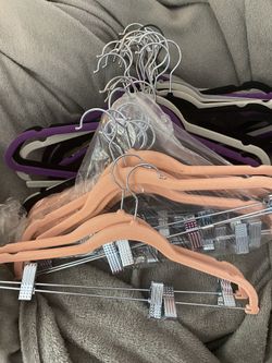 Velvet Non Slip Clothing Hangers