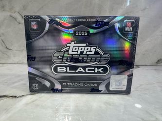 2025 NFL CHROME BLACK HOBBY