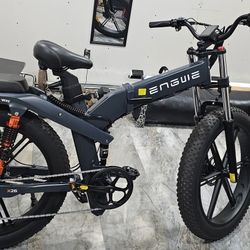 Electric bike 90 miles a charge 35 mph Dual battery