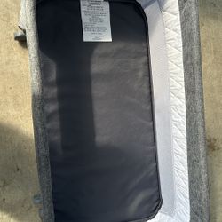 Simmons Kids By The Bed City Sleeper Bassinet & lovouse baby swing - Sold As Is - $60 For Both