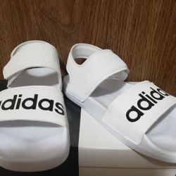 Adidas White Sandals