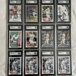 Topps Baseball SGC Slabs Lot With Ohtani 