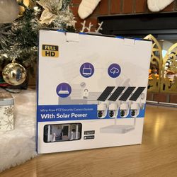 Kittyhok Solar Security System 4 pack 