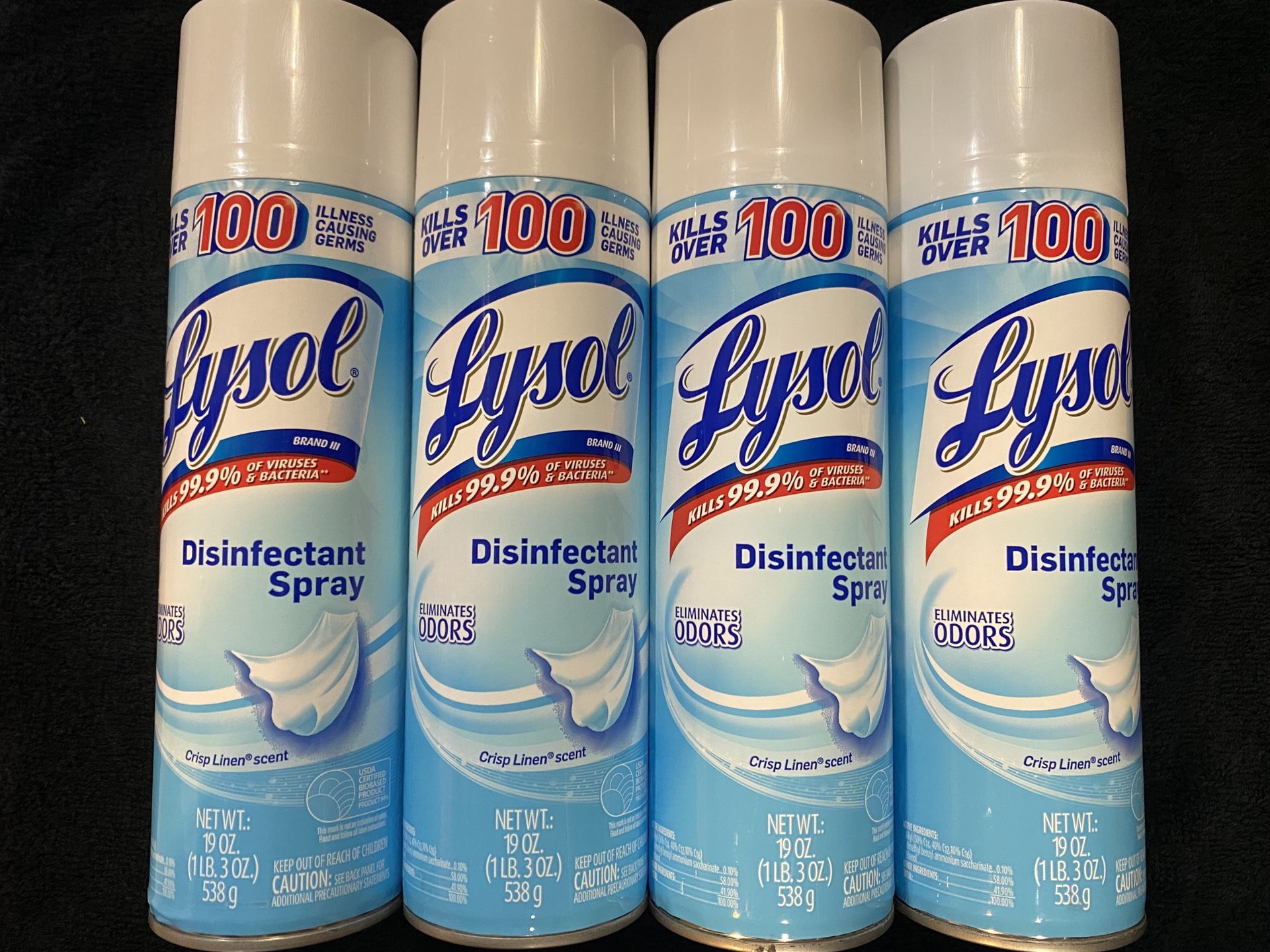 Lysol 19oz 4 pack