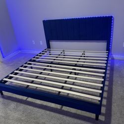 King size bed frame