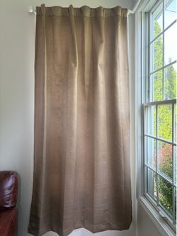 Set of three curtain panels