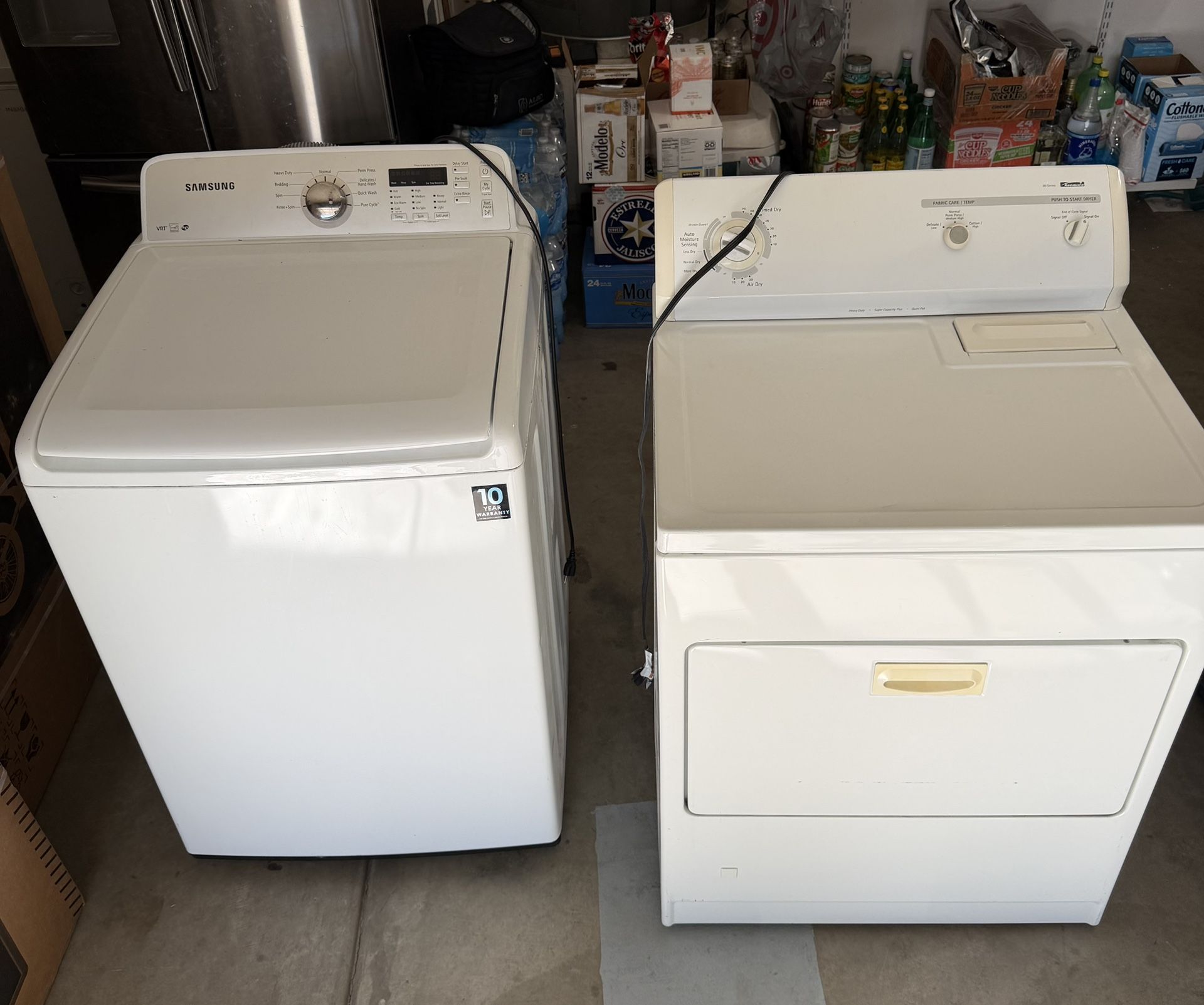 Washer And Dryer