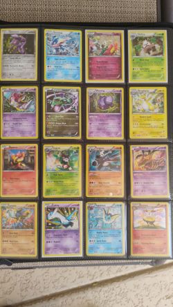 Large pokemon Binder completely full of Pokemon Cards from XY and Black and White era.  There is a total of 1020 cards