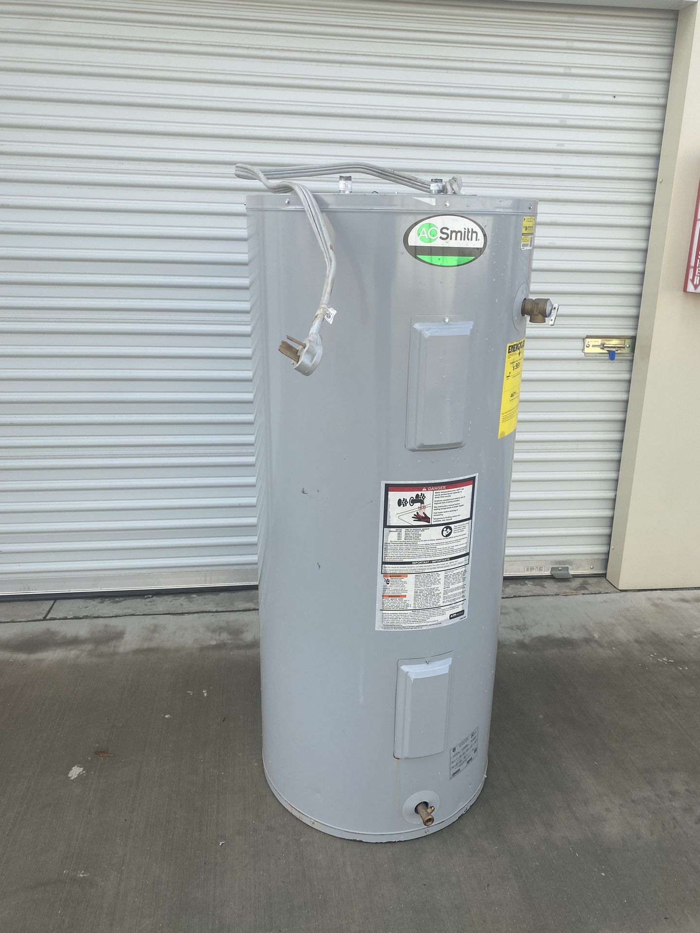 Electric 55 gallon water heater