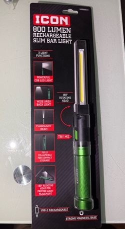 ICON 800 Lumen Rechargeable Slim Bar Light