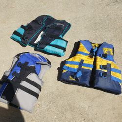 Kids children life vest $5