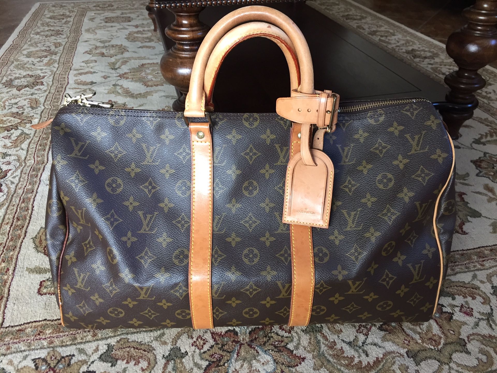 Louis Vuitton Authentic Monogram Keepall Duffel