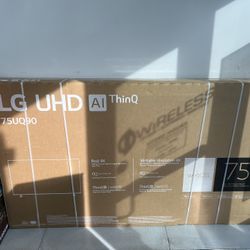 LG UHD 4K LED 75” TV! Finance For $50 Down Payment!!