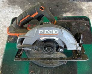 Ridgid saw