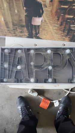 New. Light up sign