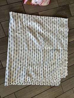 Black-And-White Shower Curtain